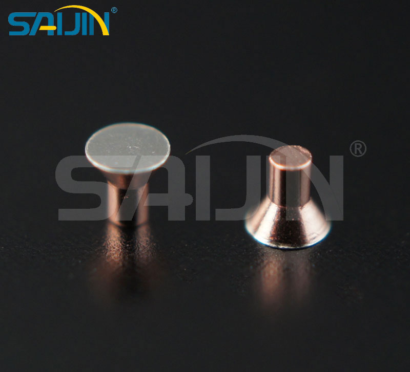 異形電觸點(diǎn)觸頭鉚釘用于繼電器開(kāi)關(guān)家用開(kāi)關(guān)可定制